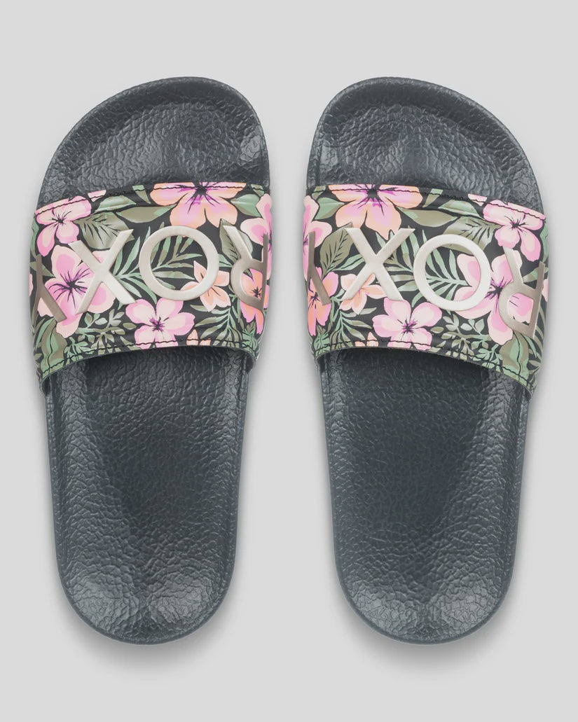 Slippy II Slides - Black Multi 1