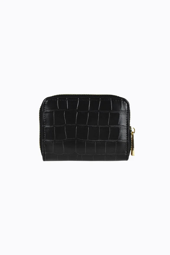 Benjie Zip Wallet - Black