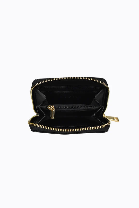Benjie Zip Wallet - Black