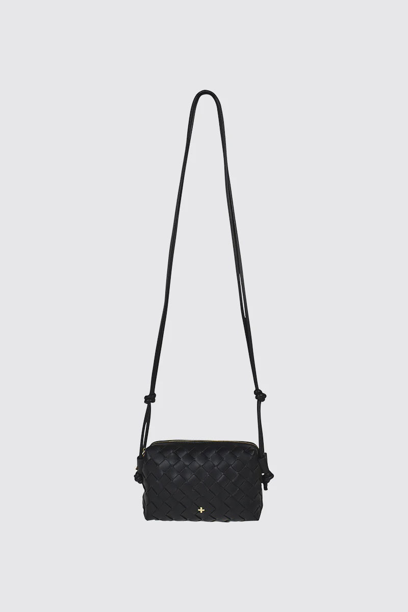 Xena Woven Xbody Handbag - Black