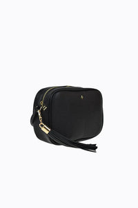 Gracie Crossbody Bag - Black/Gold