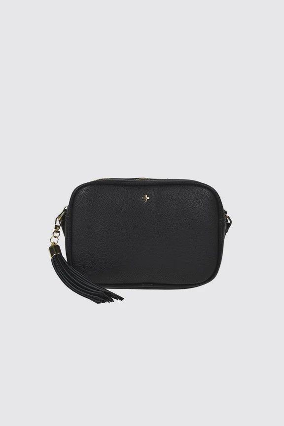 Gracie Crossbody Bag - Black/Gold