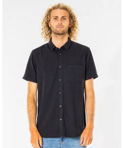 Classic Surf Washed S/S Shirt - Black