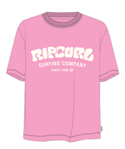 Surf Puff Relaxed Tee - Girls