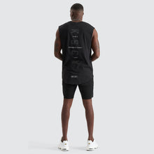 Load image into Gallery viewer, Divided Dual  Curved  Muscle Tee
