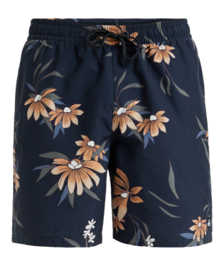 Everyday Straight Volley - Black Coastal Floral