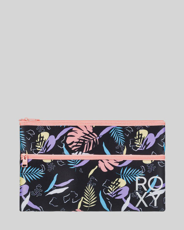 White shoulder Pencil caser - Anthracite Active