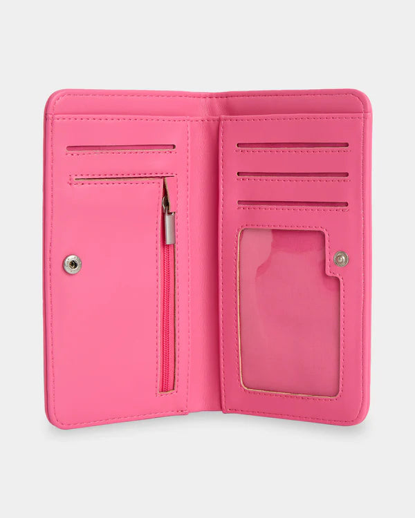 Crazy Wave Wallet - Pink
