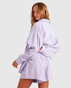 Morning Time L/S Shirt - Lavender