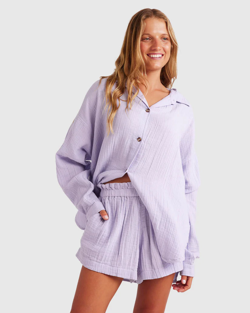 Morning Time L/S Shirt - Lavender