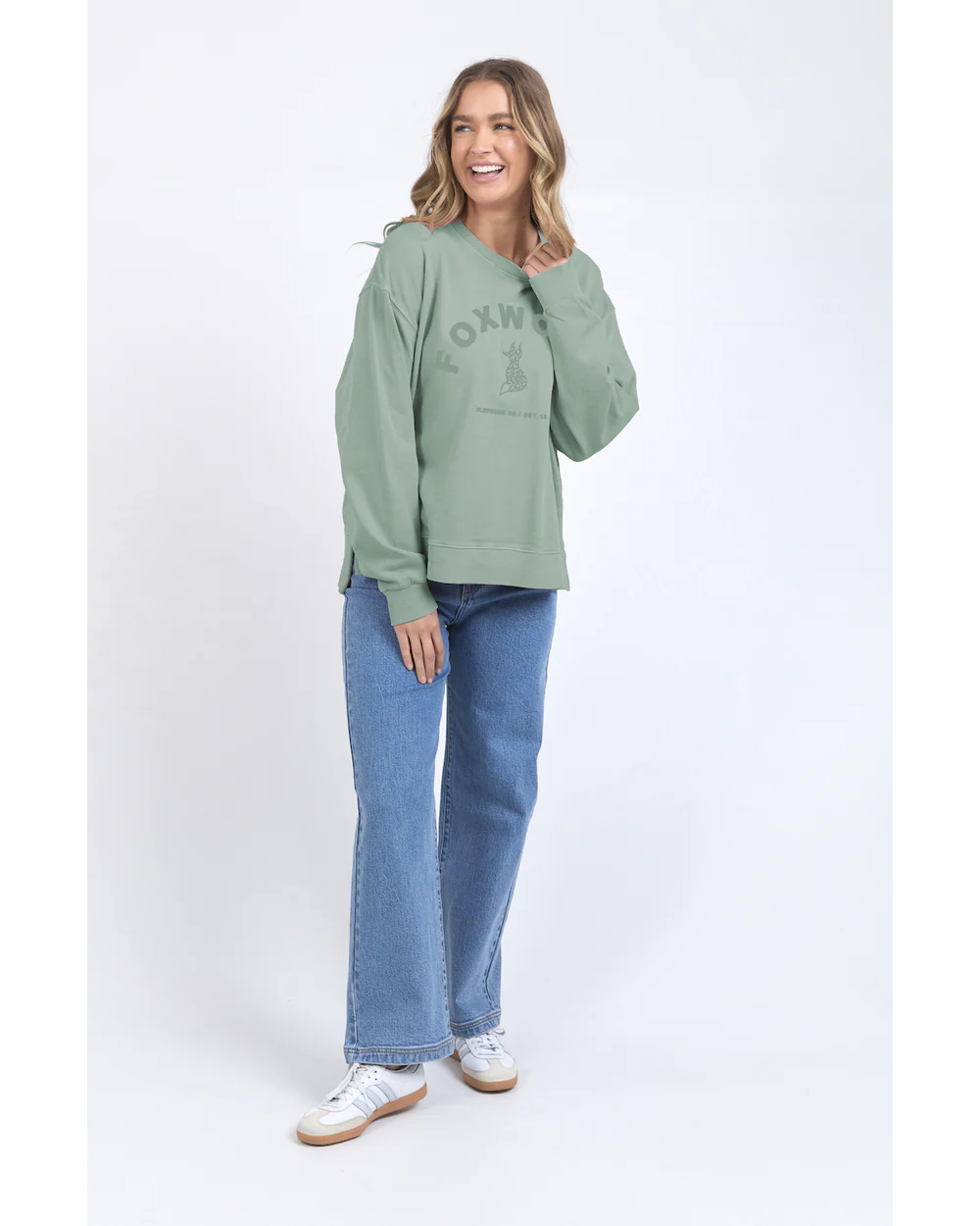 Effortless Crew - Iceberg Green