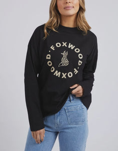 Statement Long Sleeve Tee - Black