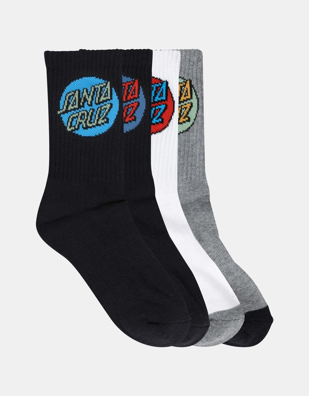 Other Dot 4PK Crew Socks - Boys