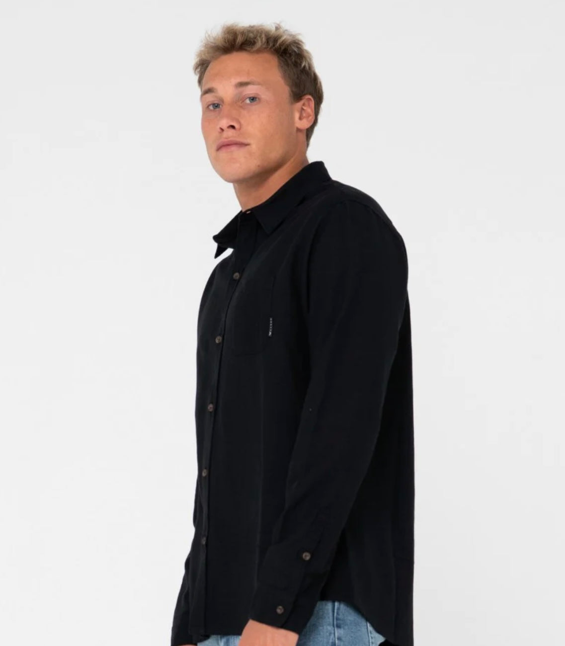 Overtone L/S Linen Shirt