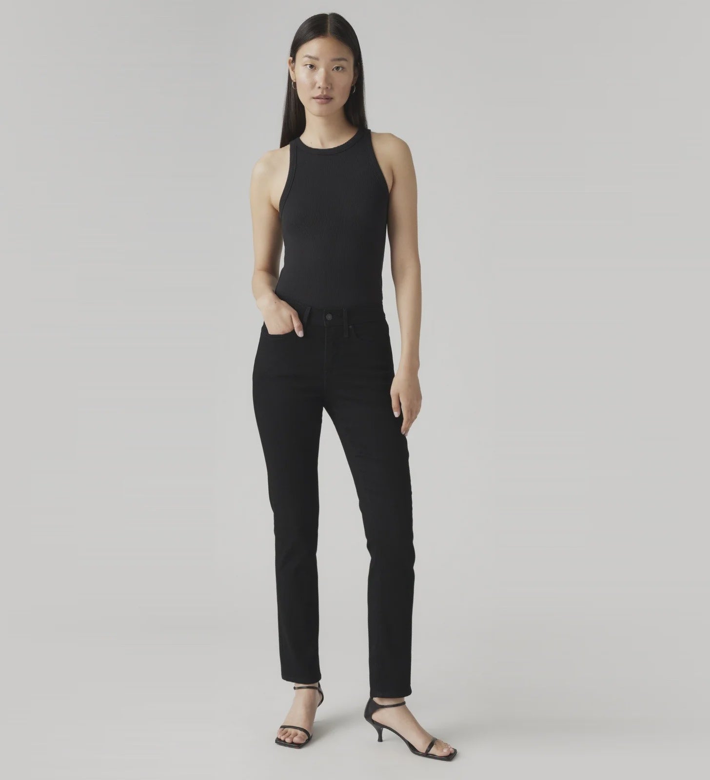 312 SHAPING SLIM JEAN-BLACK