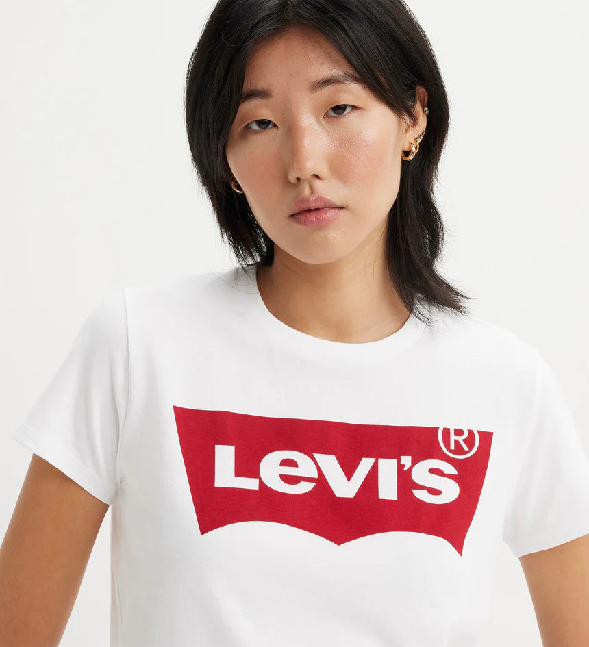 The Perfect Tee - Batwing White