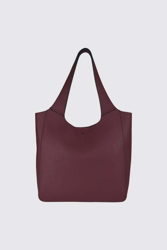 Tayla Slouch Tote - Merlot