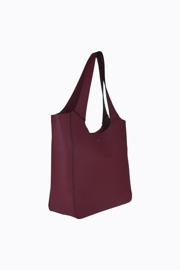 Tayla Slouch Tote - Merlot