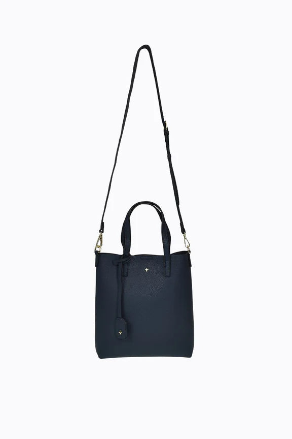 Sage Tote Crossbody Bag - Navy