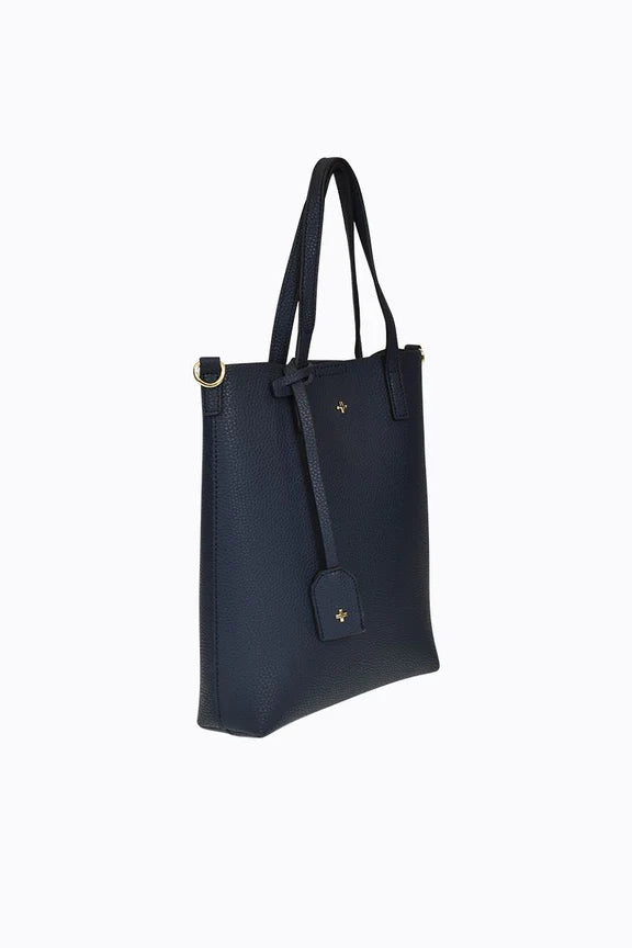 Sage Tote Crossbody Bag - Navy