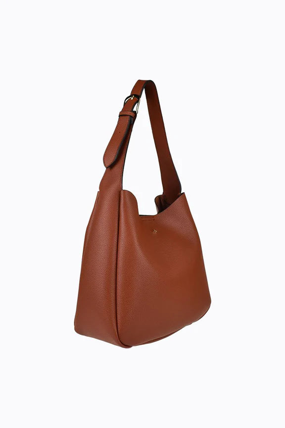 Zozo Medium Bucket Slouch Tote - Tan