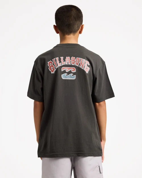 Boys Heritage Tshirt-Raven