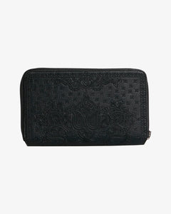 Bandana Mandala Travel Wallet - Black