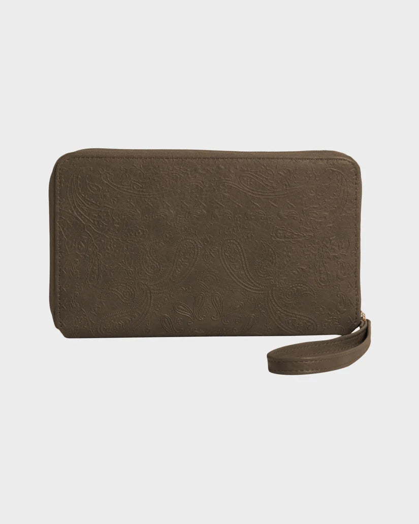 Golden Hour Travel Wallet - Moka