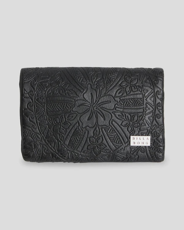 TROPICAL RHAPSODY KIRRA WALLET-BLACK