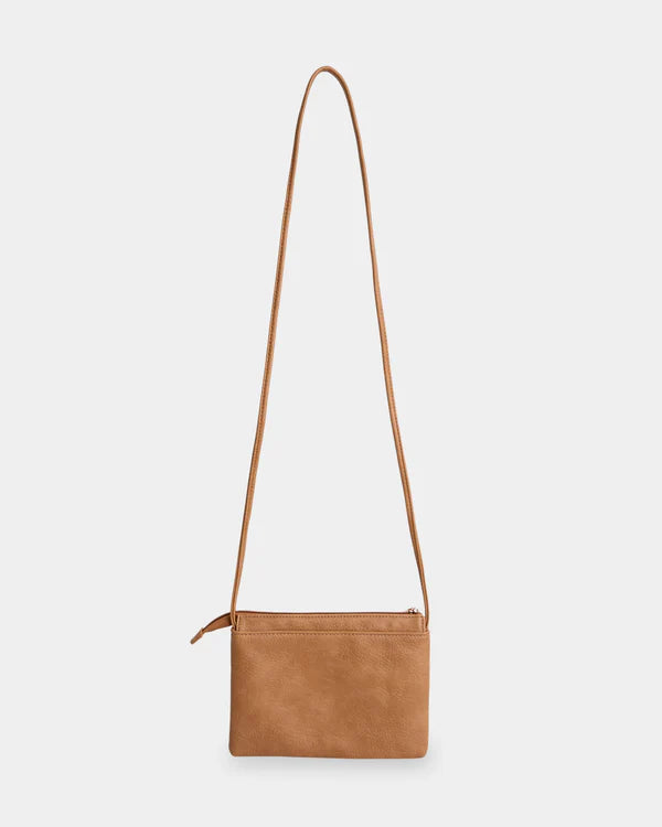 Tropical Rhapsody Crossbody Bag - Tan