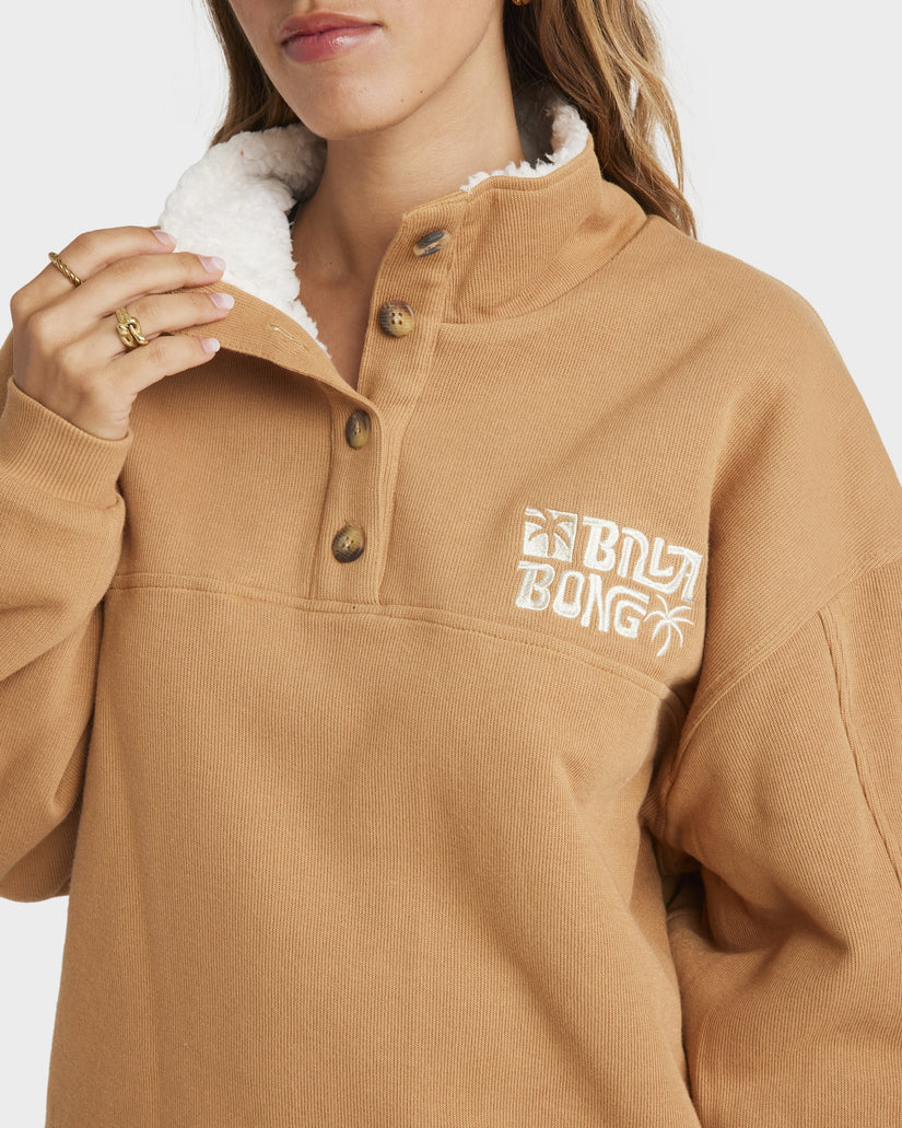 Twisties Button Down Pullover