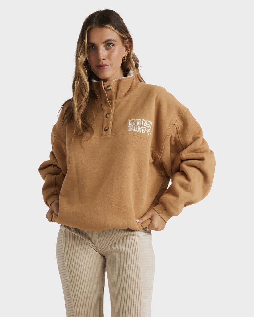 Twisties Button Down Pullover