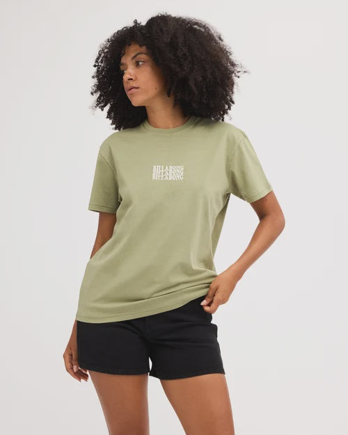 SURF HIGH T SHIRT-ARMY GREEN
