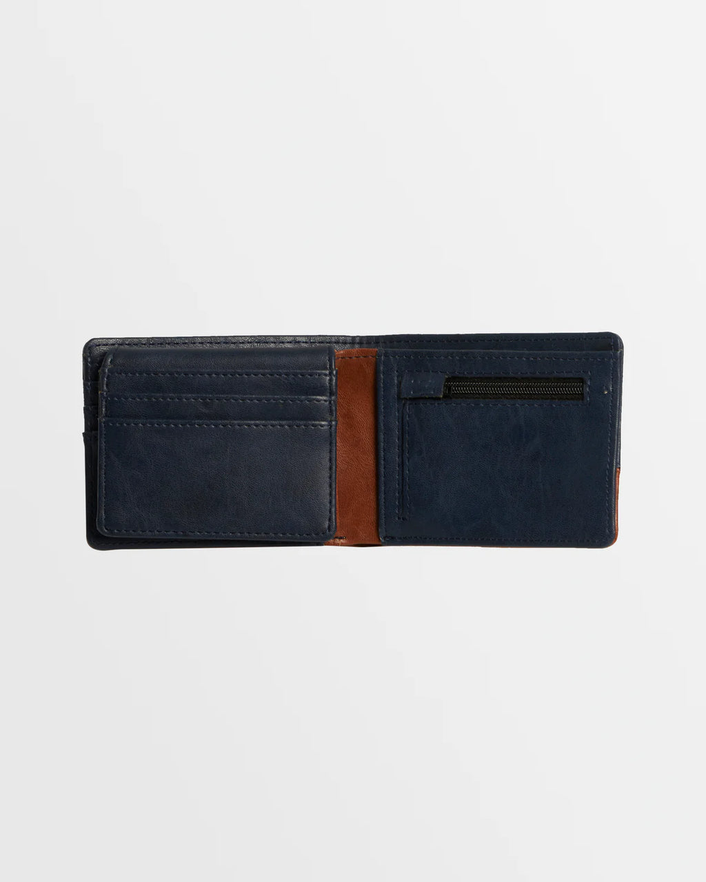 Dimension Wallet - Navy/Tan