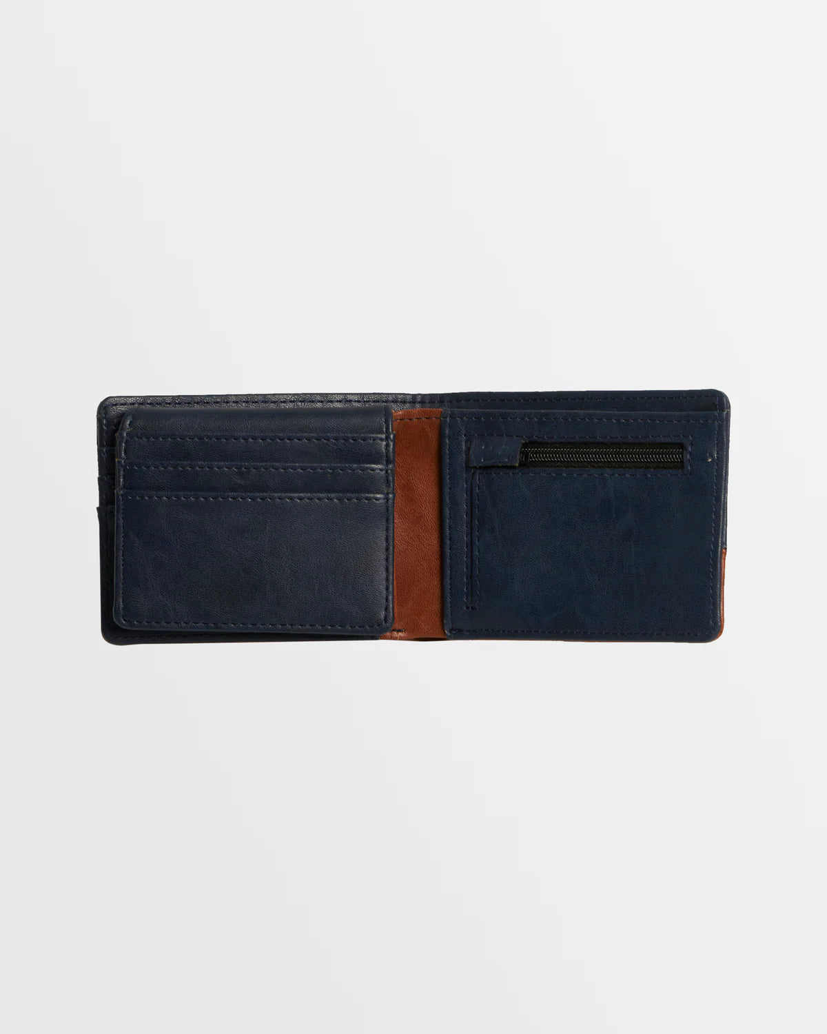 Dimension Wallet - Navy/Tan