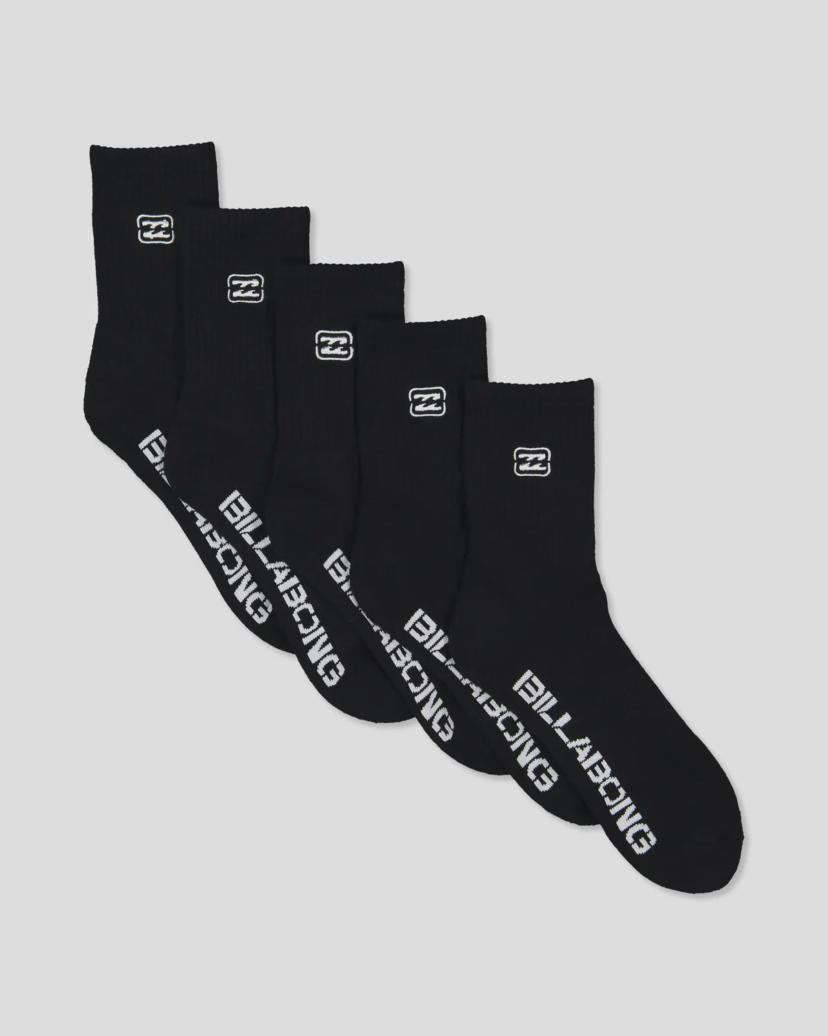 Sports Socks 5 PK - Black