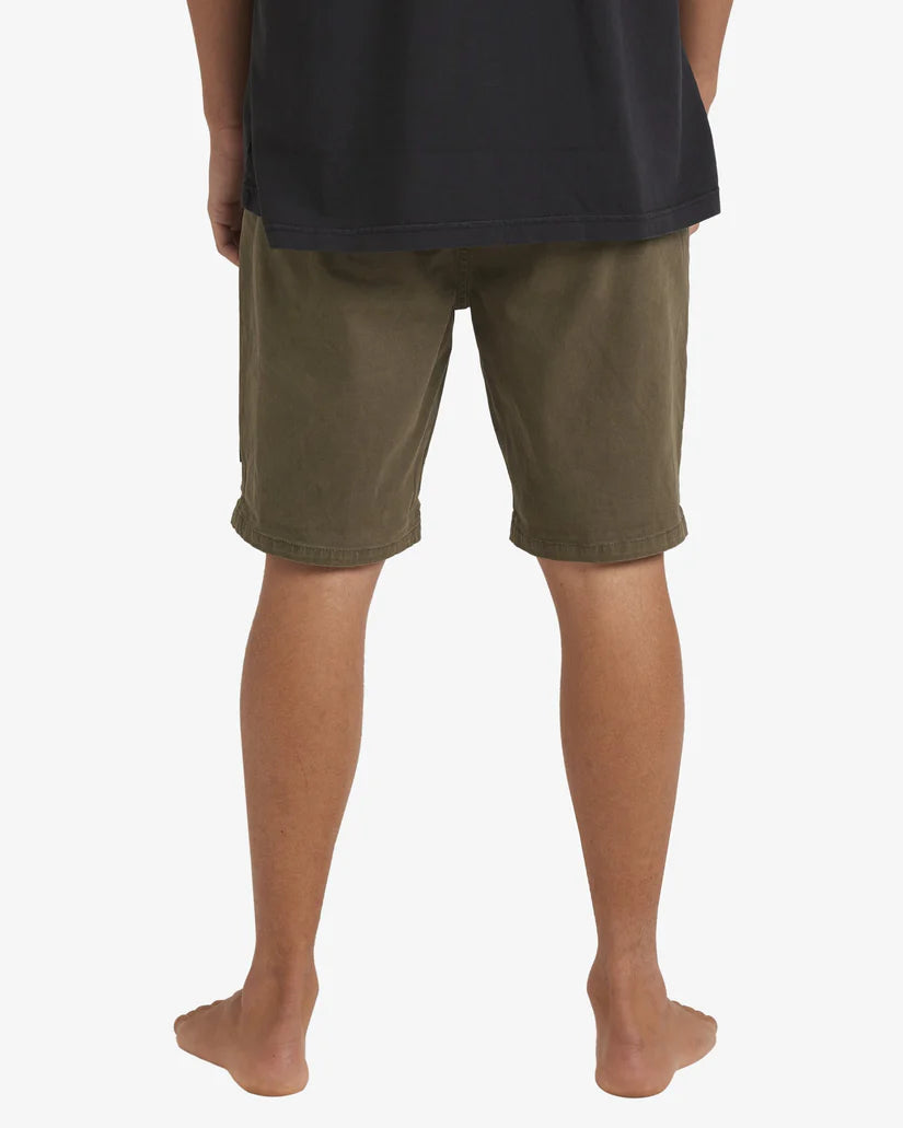 Wave Wash Twill Chino - Military