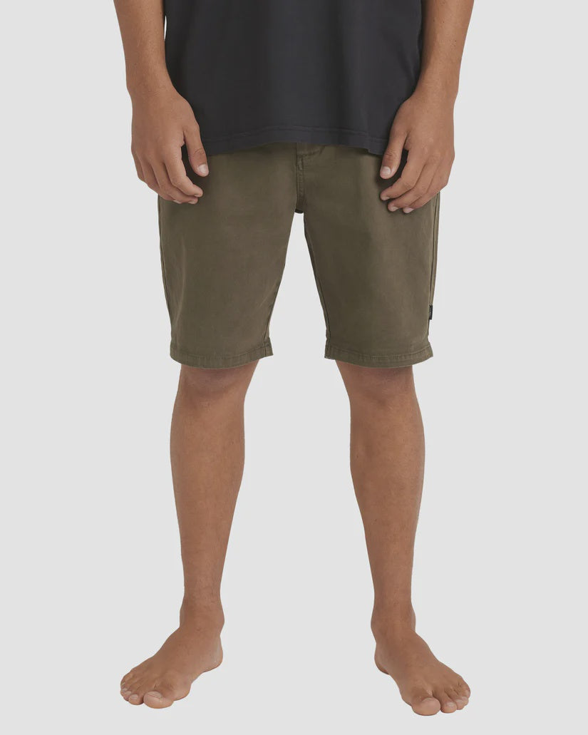 Wave Wash Twill Chino - Military