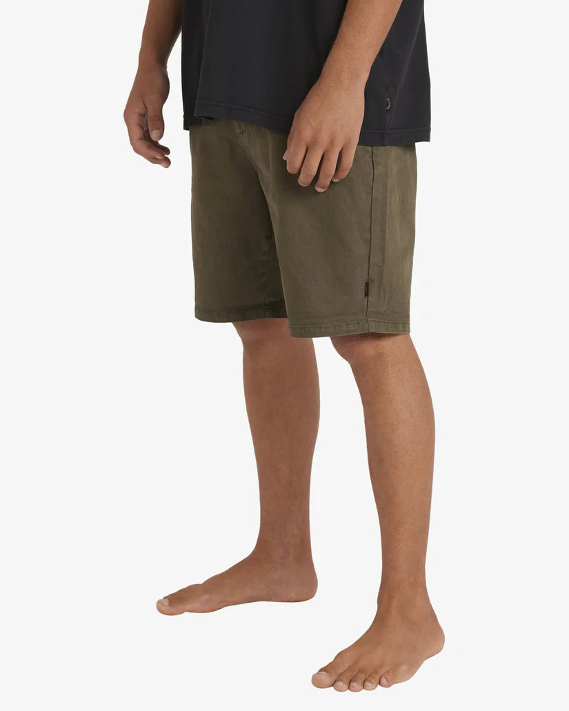 Wave Wash Twill Chino - Military