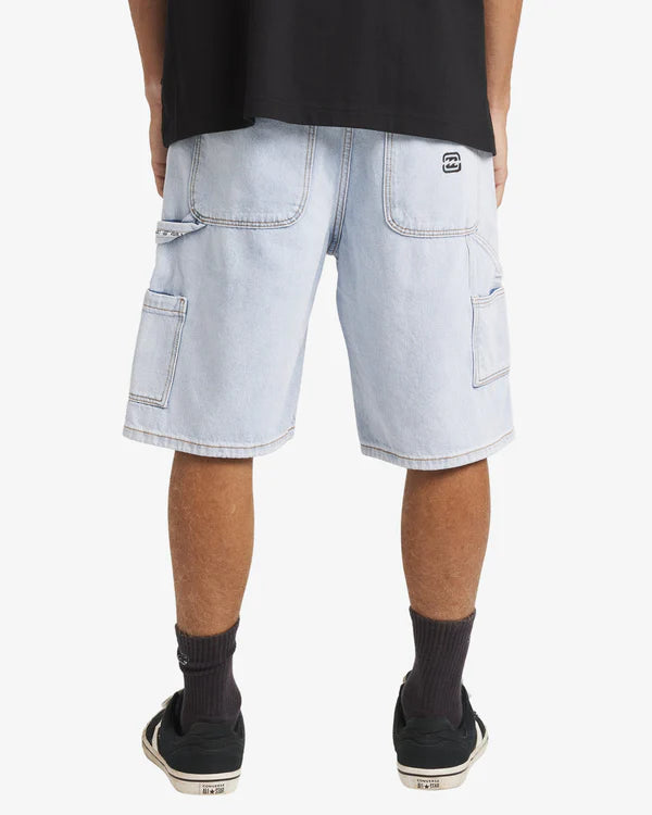 Bad Dog Workwear Short - Stone Blue