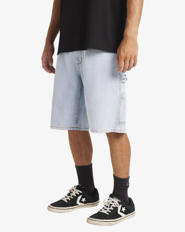 Bad Dog Workwear Short - Stone Blue