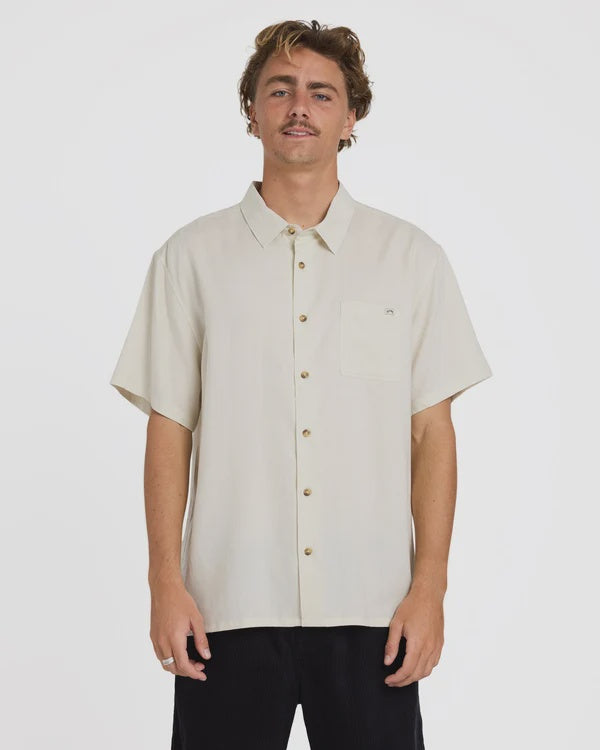 RICCARDO SS SHIRT-NATURAL