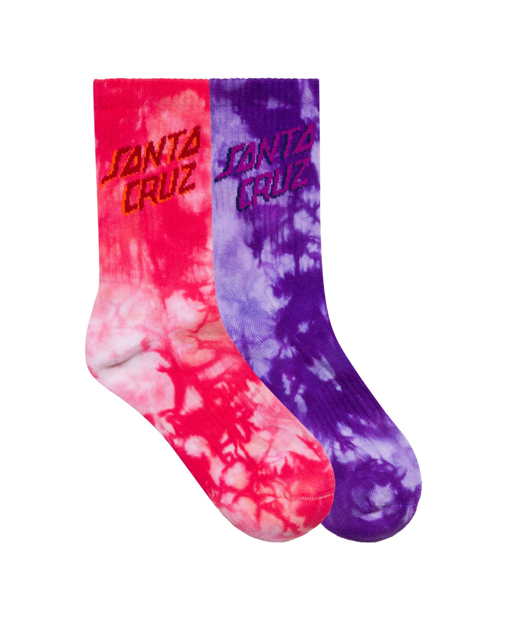 Free Spirit Stack 2 Pk Crew Socks - Girls