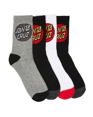 Classic Dot Crew Socks - Multi