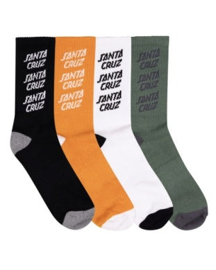 SC Stack Repeat 4PK Crew Socks