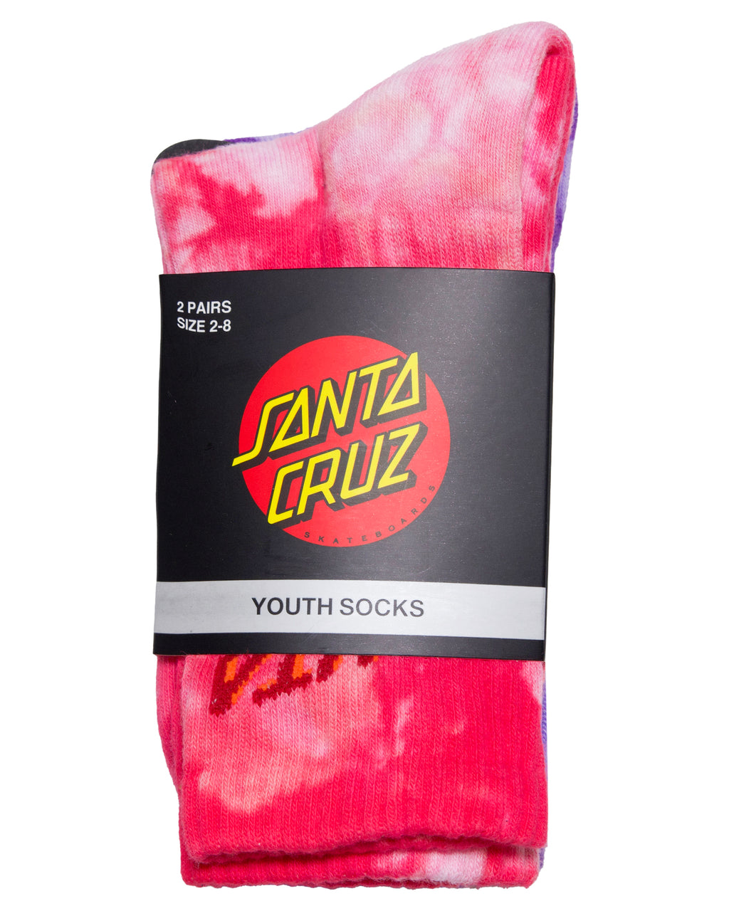 Free Spirit Stack 2 Pk Crew Socks - Girls