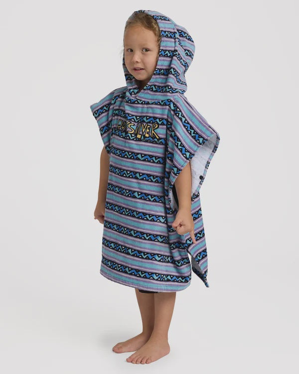 BOYS 2-7 PITTED HOODED TOWEL