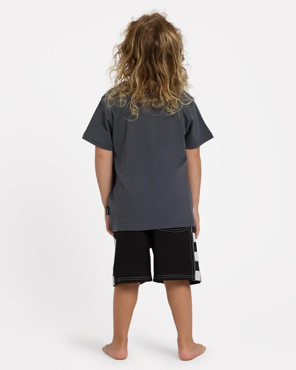 BOYS RETRO STACK SS T-SHIRT