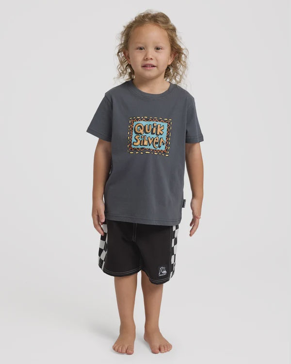 BOYS RETRO STACK SS T-SHIRT