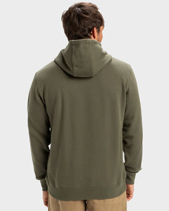 Graphic Mix Hoodie - Khaki